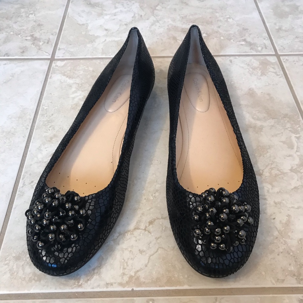 Calvin Klein flats